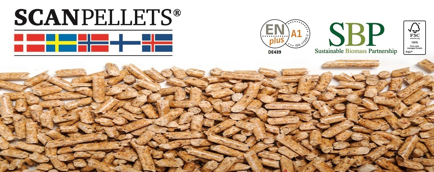 Køb ScanPellets Premium Class træpiller i alle Fleggaard og Calle